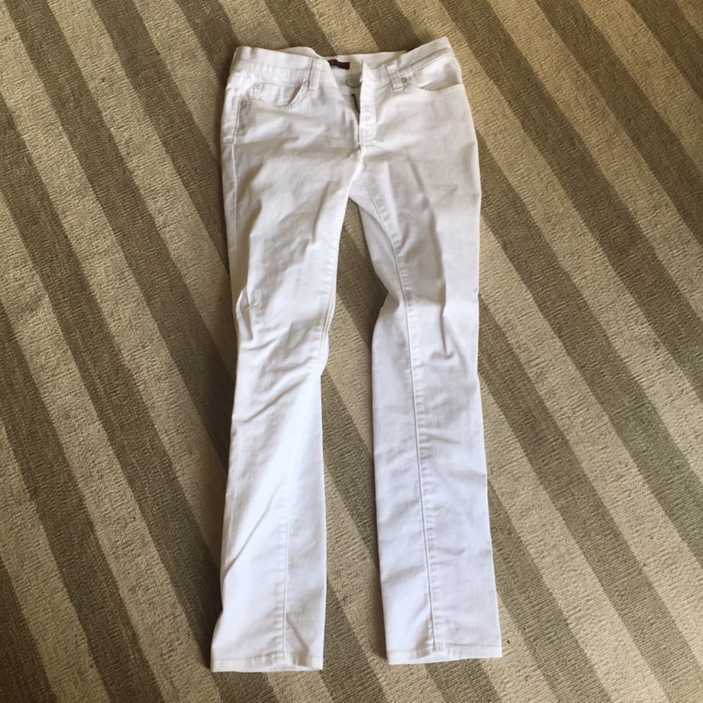 White jeans